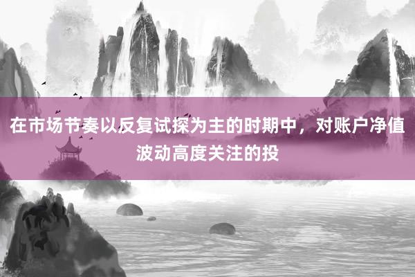在市场节奏以反复试探为主的时期中，对账户净值波动高度关注的投